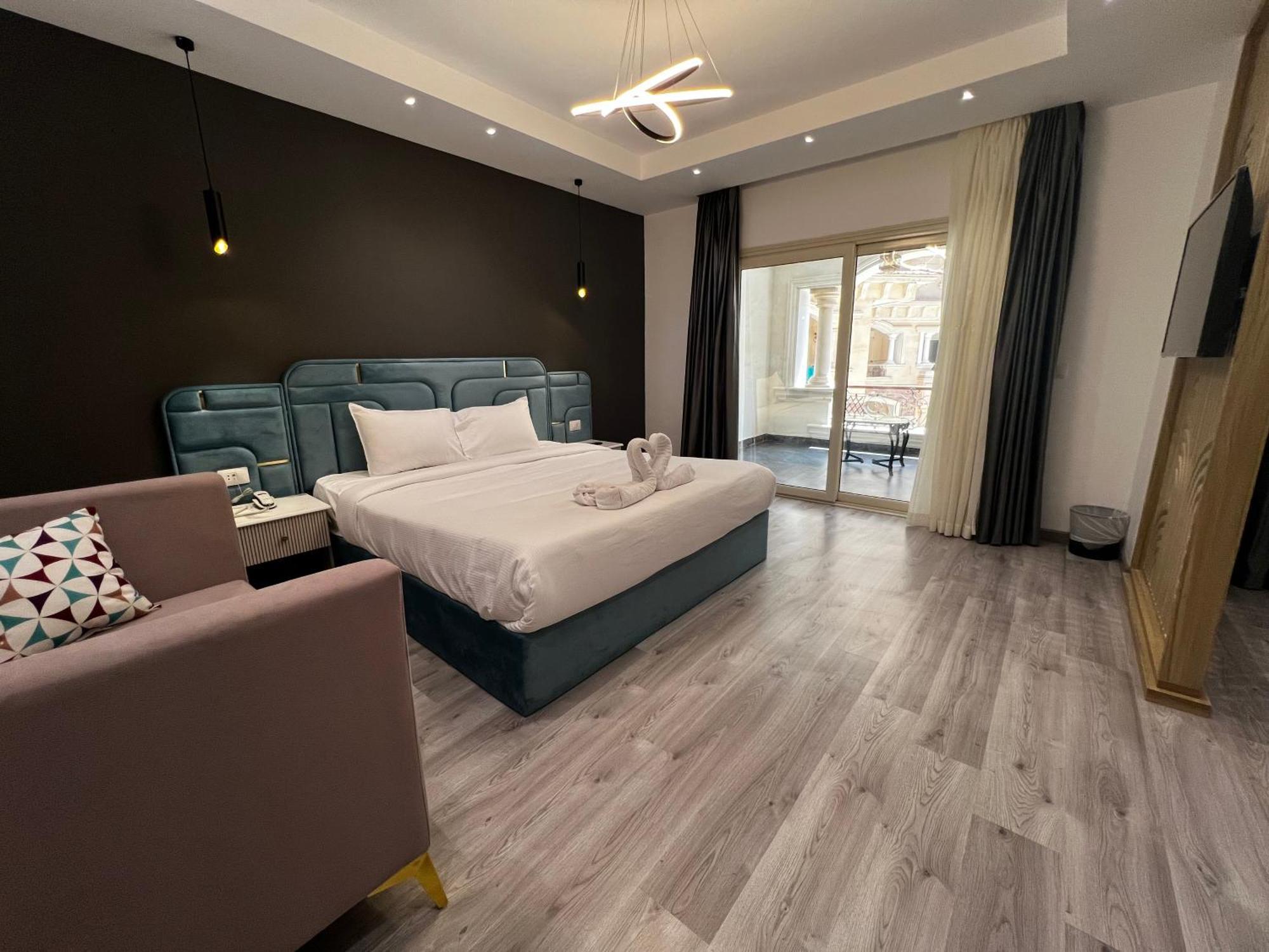 Onyx Pyramids Boutique Hotel Al Kawm al Akhdar Екстериор снимка